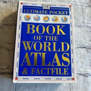 DK ULTIMATE POCKET BOOK OF THE WORLD ATLAS & FACTFILE SMALL PAPERBACK